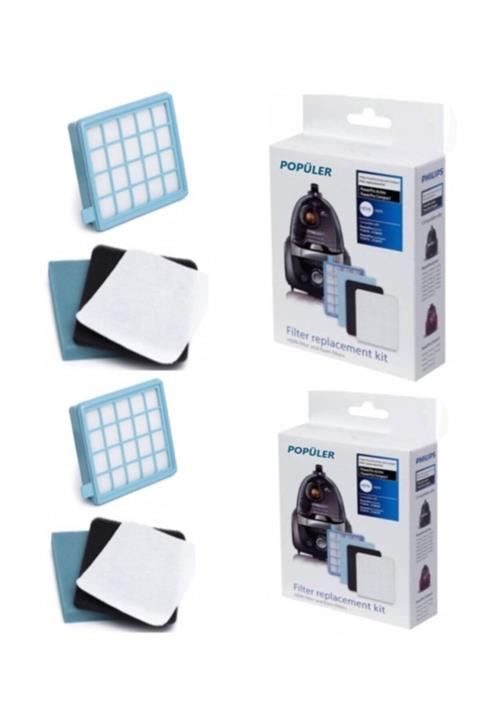Philips Fc 9323/07 Powerpro Compact Hepa Filtre Seti ( 2 Adet )