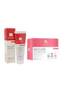 Bioder Vücut İçin Tüy Azaltıcı Set - 130 ml Krem + Tüy Azaltıcı Kür 3x10 ml