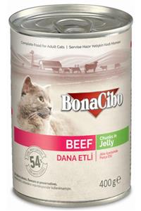 Çağatay Bonacibo Jöleli Dana Etli Yaş Kedi Maması 400 Gr