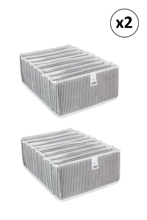 Pazar Kapısı 2 Adet Akordiyon Organizer Çekmece Içi Düzenleyici L