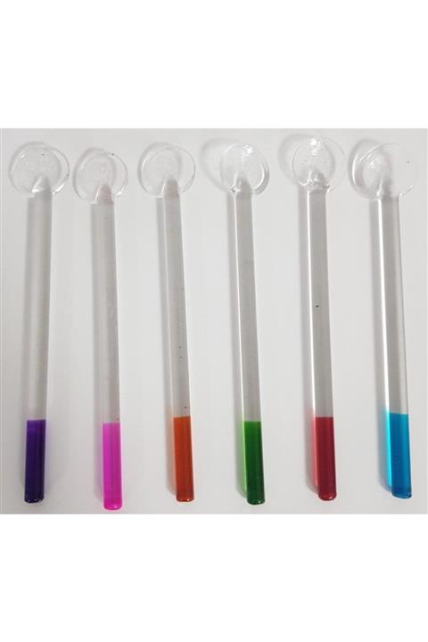 MorzaYolu Cam Çay Kaşığı 6 Adet (10cm)