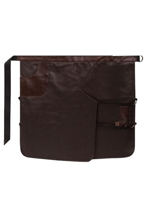 medusaforma Deri Belden Mutfak Önlüğü Master Chef Barista Önlüğü Cafe Restaurant Şef Garson Aşçı Kuaför Sanat