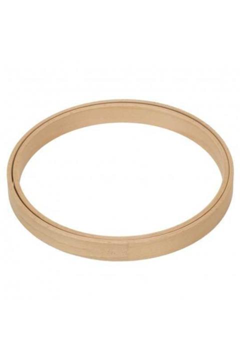 Nurge Kasnak -nurge 24 Mm. Vidasız Ağaç Nakış Kasnağı No:1 Çap:10 Cm