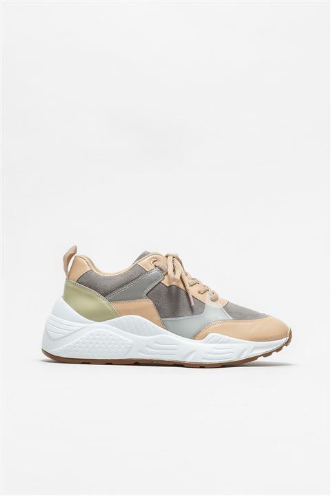 Elle Shoes Gri Kadın Spor Ayakkabı