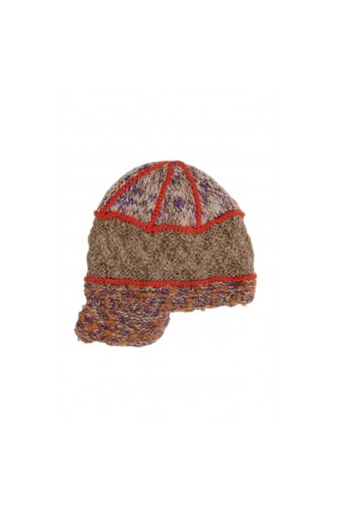 Bay Şapkacı - Kadın Siperli Bej Bere 7928