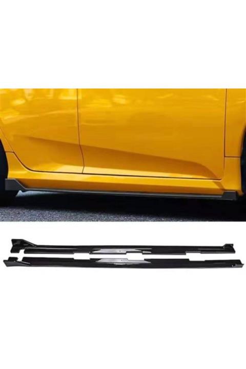 SM Auto Civic Fc5 Gc400 Yan Marşpiyel Lip (plastik) Piano Black