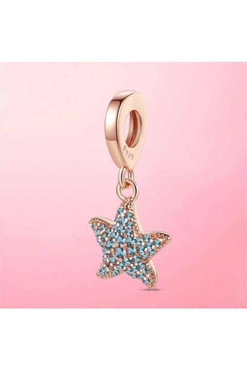 MySilver 925 Ayar Gümüş Deniz Yıldızı Charm