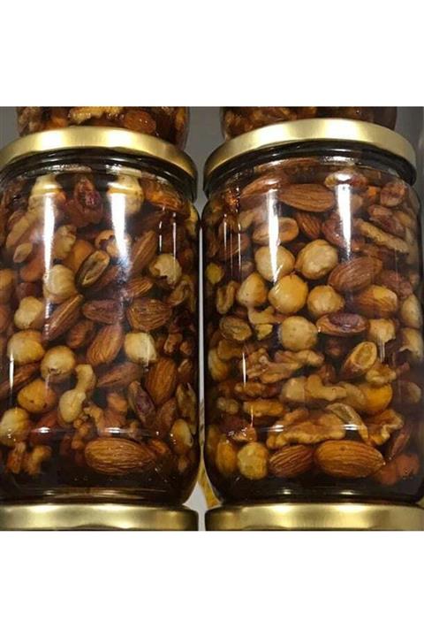 yöre pazarı Organik Ballı Çerez 600gr