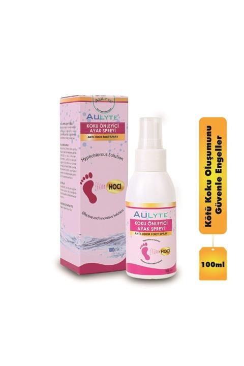 Aulyte Hipokloröz Ayak Kokusu Önleyici Spreyi 100 Ml