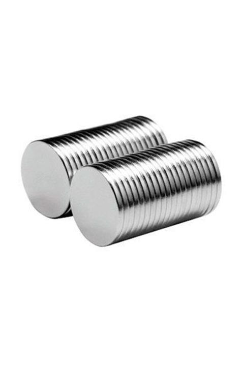 Hdg Neodyum Mıknatıs d11x1 mm 100 adet İnce Silindirik Güçlü Magnet Mıknatıs