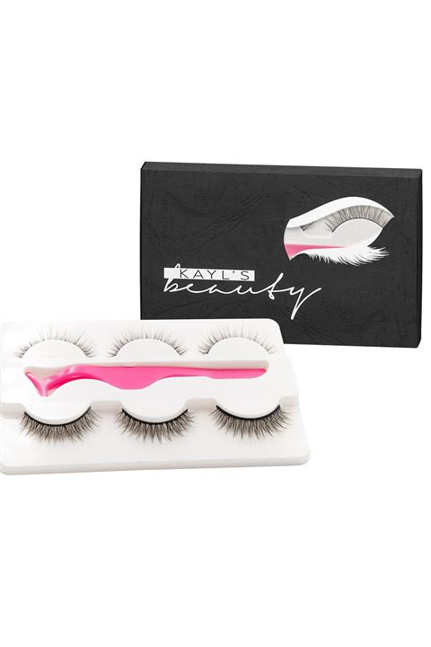 Kayl's Beauty Kadın 3lü Meis Doğal Ipek Takma Kirpik