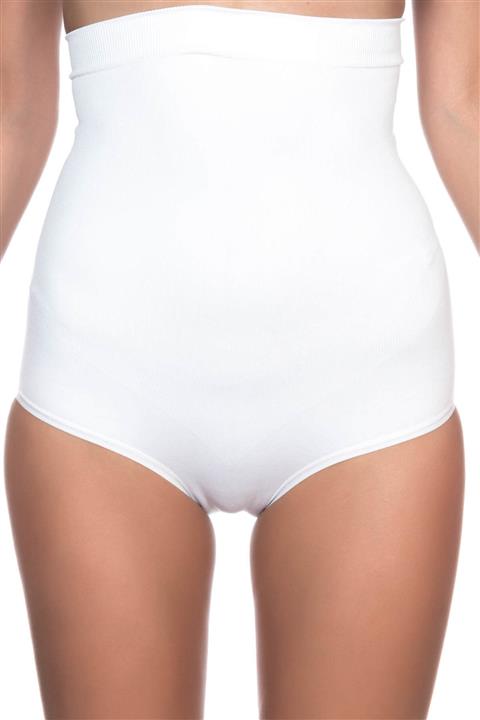 by HW Kadın Beyaz Iz Yapmayan Lohusa Toparlayıcı Slip Külot Korse