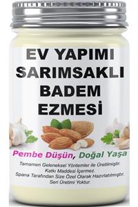 SPANA Sarımsaklı Badem Ezmesi Ev Yapımı Katkısız 330gr