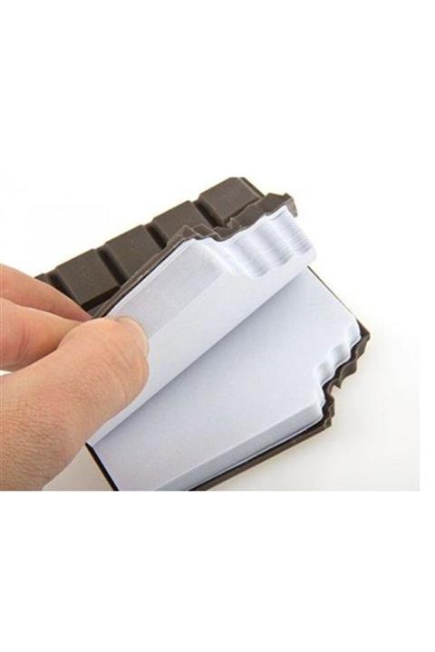 Figorama Çikolata Şeklinde Kokulu Not Defteri