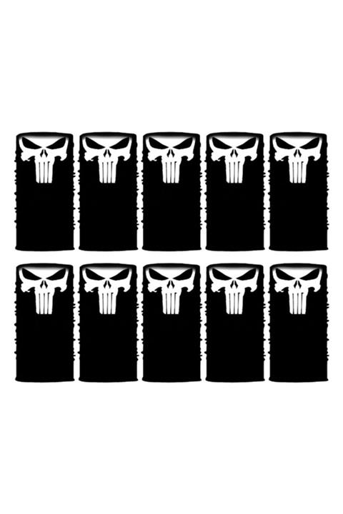 Knmaster Vigilante Buff Bandana Boyunluk Maske Saç Bandı 10'lu Paket