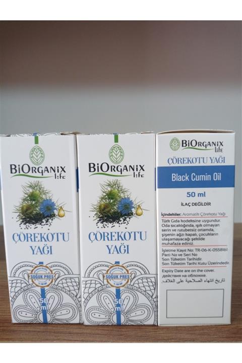Biorganix Life Soğuk Sıkım Çörek Otu Yağı