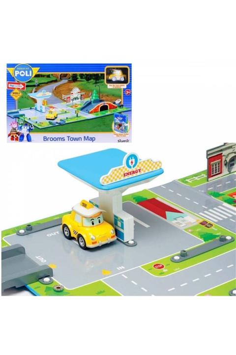 Neco Robocar Poli Enerji Istasyonu Oyun Seti