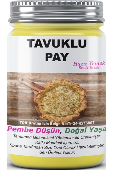 SPANA Ev Yapımı Katkısız Tavuklu Pay  330 gr