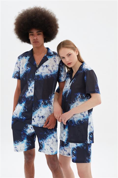 TRENDYOL MAN Lacivert Unisex Regular Fit Şort & Bermuda TMNSS21SR0642