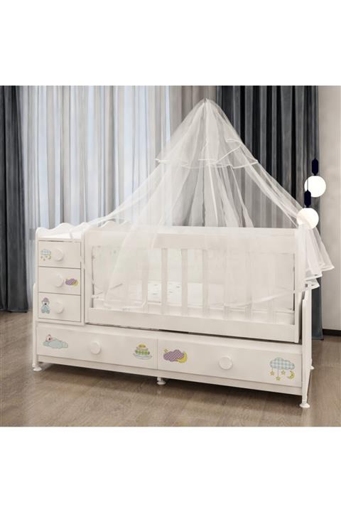 Garaj Home Bebek Odası Takımı Yatak Ve Uyku Seti Kombinli