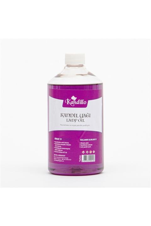 Kandillo Mor  Kokusuz Dumansız Kandil Yağı 500 ml