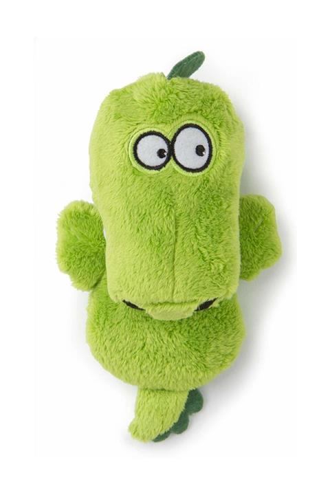 Hear Doggy Minik Timsah Chew Guard Ve Silence Squeaker  Peluş Köpek Oyuncağı Small