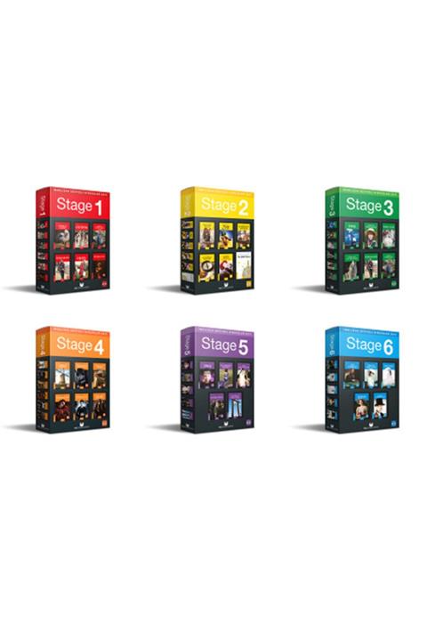 MK Publications Ingilizce Seviyeli Hikayeler Seti Stage 1.2.3.4.5.6 Tam Set 34 Kitap Karekod Dinlemeli