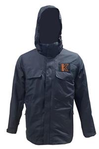 Kendo Unisex Lacivert Fermuarlı Spor Mont Xl