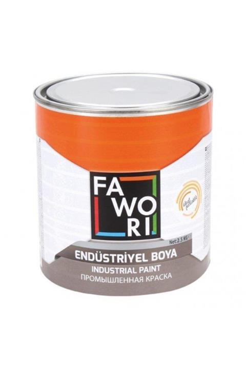 Fawori Endüstriyel Mat Siyah Boya 15 Kg.