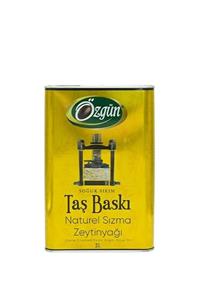 ÖZGÜN ZEYTİN & ZEYTİNYAĞI Teneke Taş Baskı Zeytinyağı 3 lt