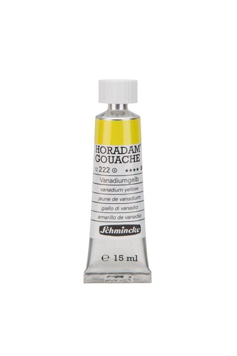 Schmincke : Horadam Gouache : Artist Guaj Boya : 15 Ml : Seri 4 : 222 Vanadium Yellow