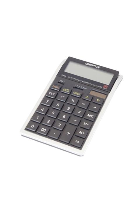 Gıpta Hesap Makinası Masa Üstü 12 Hane F3033