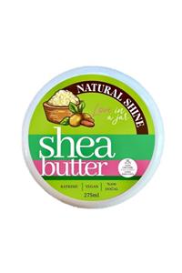 natural shine Organik Ham Afrika Gana Shea Yağı  Butter 275 ml