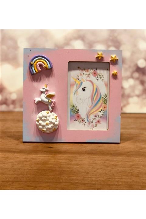 by rk tasarım Sihirli Unicorn 3d Çerçeve