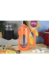 Bor&More Borosilikat Turuncu French Press 350 Ml