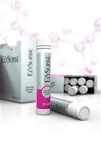 ElySuisse Collagen Elegance 10000 Shot - Hidrolize Balık Kollajeni + Hyaluronik Asit - 25ml X 15 Shot