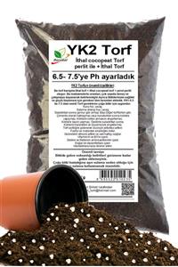 İthal 20 Lt - Yk2 Cocopeat Perlit Ile + Torf. Çiçek Ve Sebze Için Toprak)