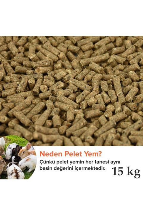 Vixpet Tavşan Ve Guinea Pig Pelet Yemi 15 Kg