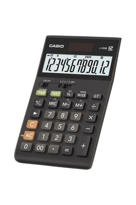 Casio Casıo J-120b Hesap Makinesi