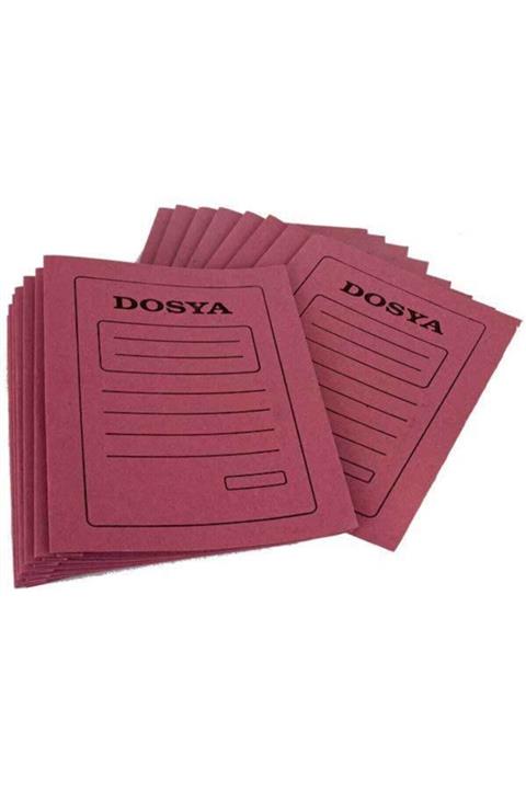 Alemdar 50 Li Paket Karton Telli Dosya Tam Kapak