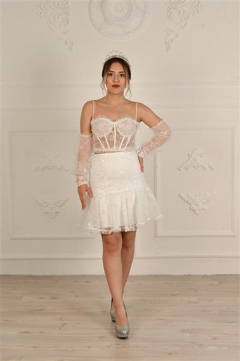 Atelier Masal Gelin Çıkışı&nikah Elbisesi Gelinlik After Pary Elbisesi