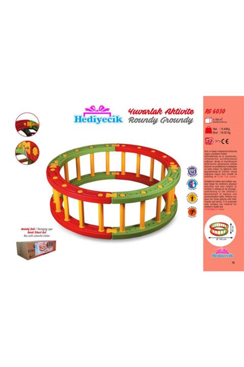 hediyecik Aktivite Oyun Alanı Ve Çit Yuvarlak