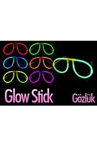 Pi İthalat Glowstick Karanlıkta Yanan Parti Gözlüğü 12 Adet