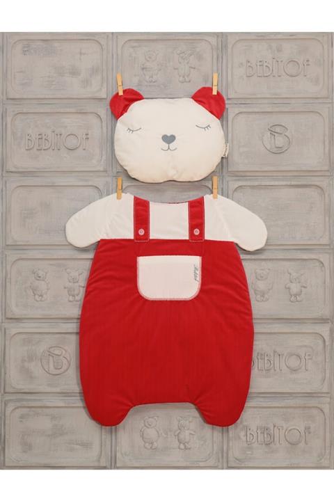 Bebitof Ayıcık Figürlü Alt Açma Minderi