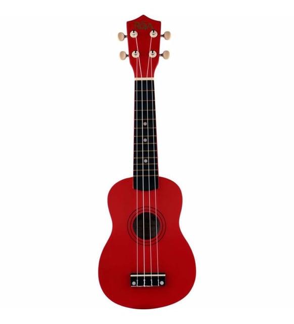 ROSA Ru002-rd Soprano Ukulele Kırmızı