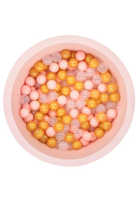 Wellgro Bubble Pops Pembe Top Havuzu vePembe Gold Şeffaf Top