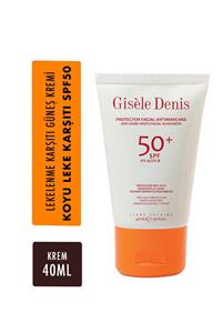 Gisele Denis Yüz Için Lekelenme Karşıtı Güneş Koruma Krem Spf 50 40 Ml