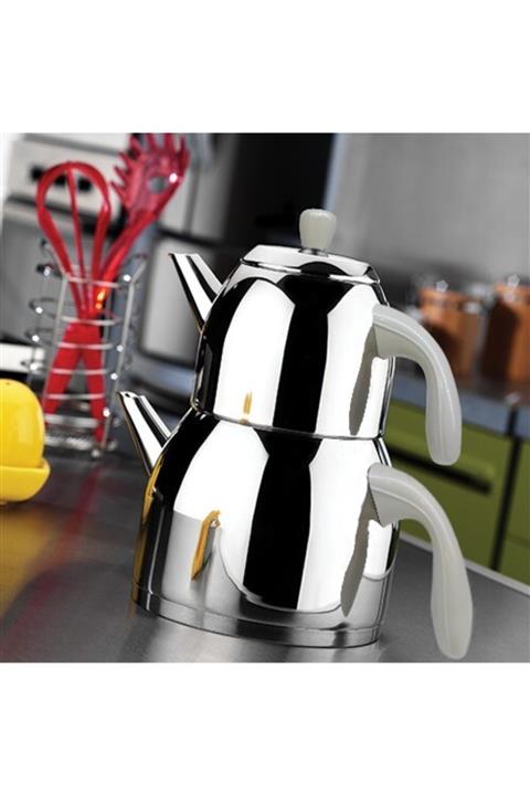 Aryıldız Maya Prestige 4 Parça Paslanmaz Çelik Çaydanlık