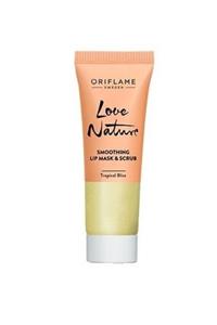 Oriflame Love Nature Pürüzsüzleştirici Dudak Maskesi ve Arındırıcı