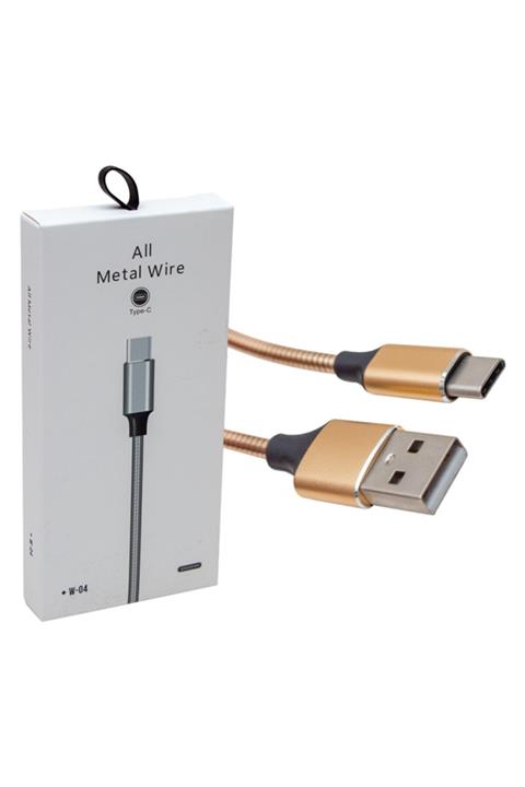 Angel Of Life Powermaster Pm-3799 Type-c Metal Örgülü Data Ve Şarj Kablosu